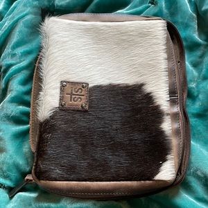 Cowhide bible cover